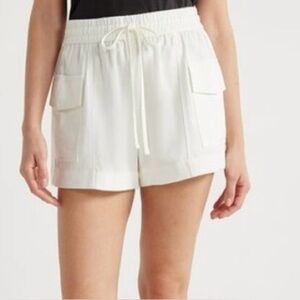 Free Assembly Women's Utility Pull-On Shorts Size Large
